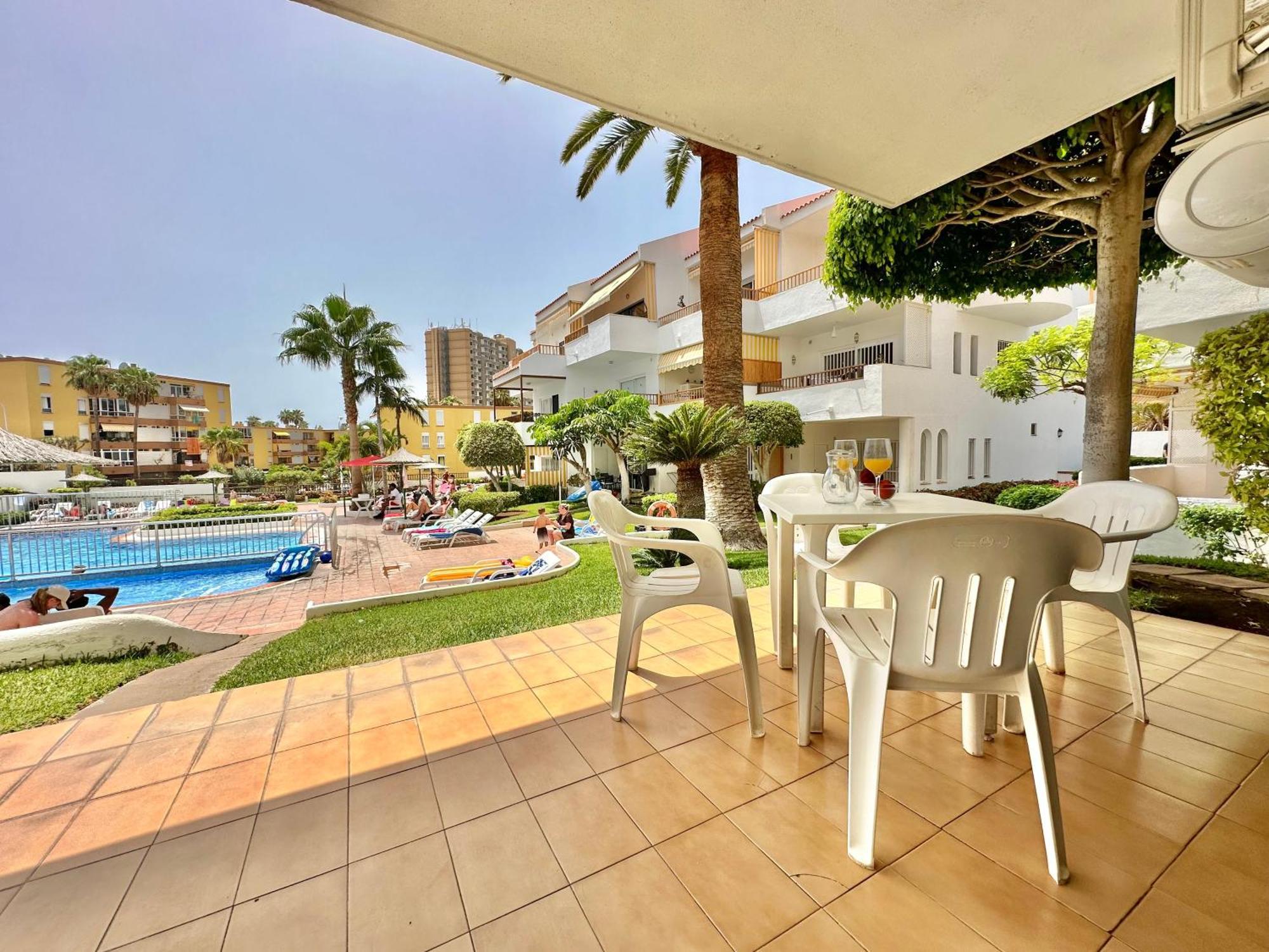 Appartamento Pool Views Terrace Los Cristianos  Esterno foto