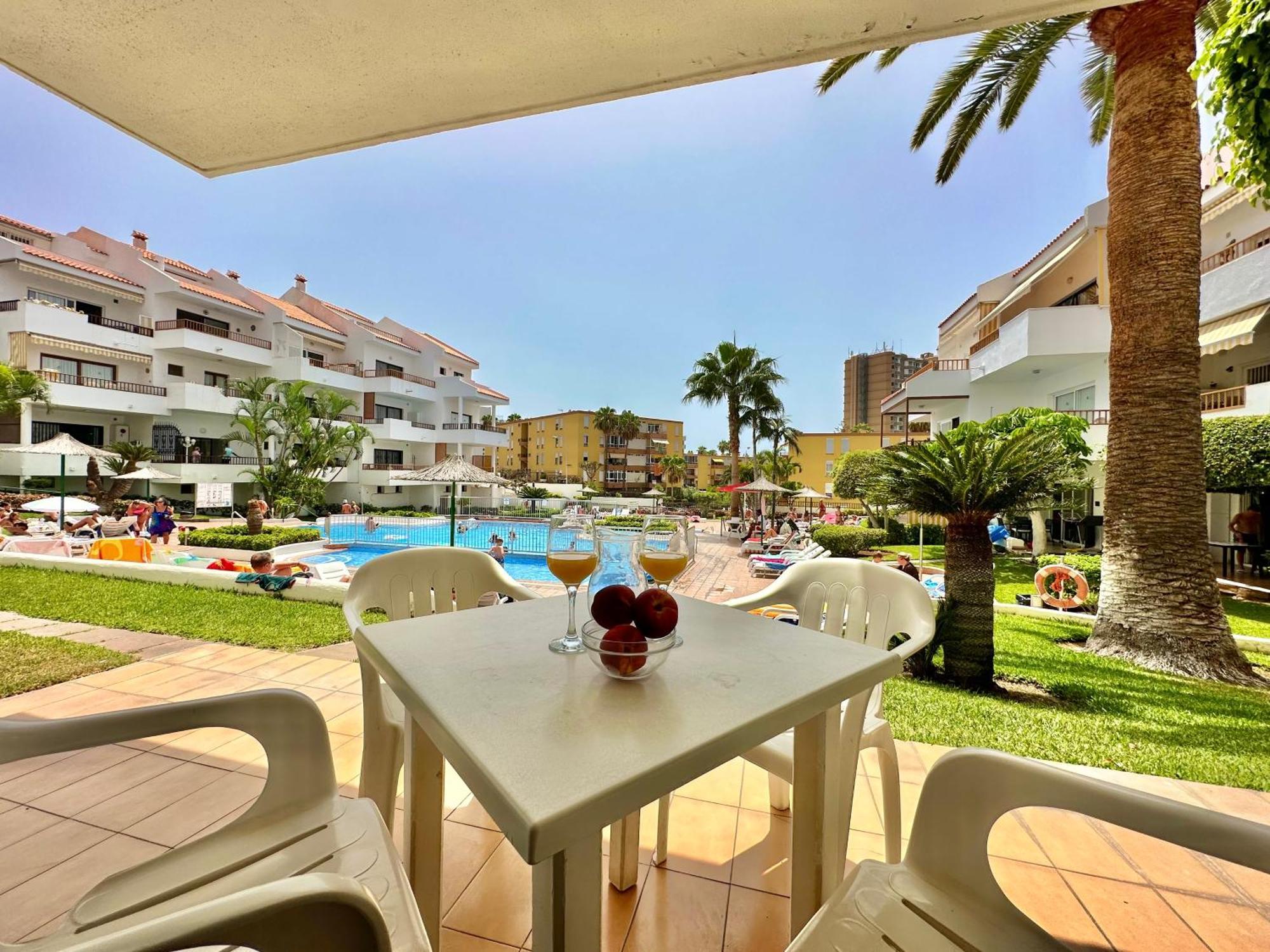 Appartamento Pool Views Terrace Los Cristianos  Esterno foto